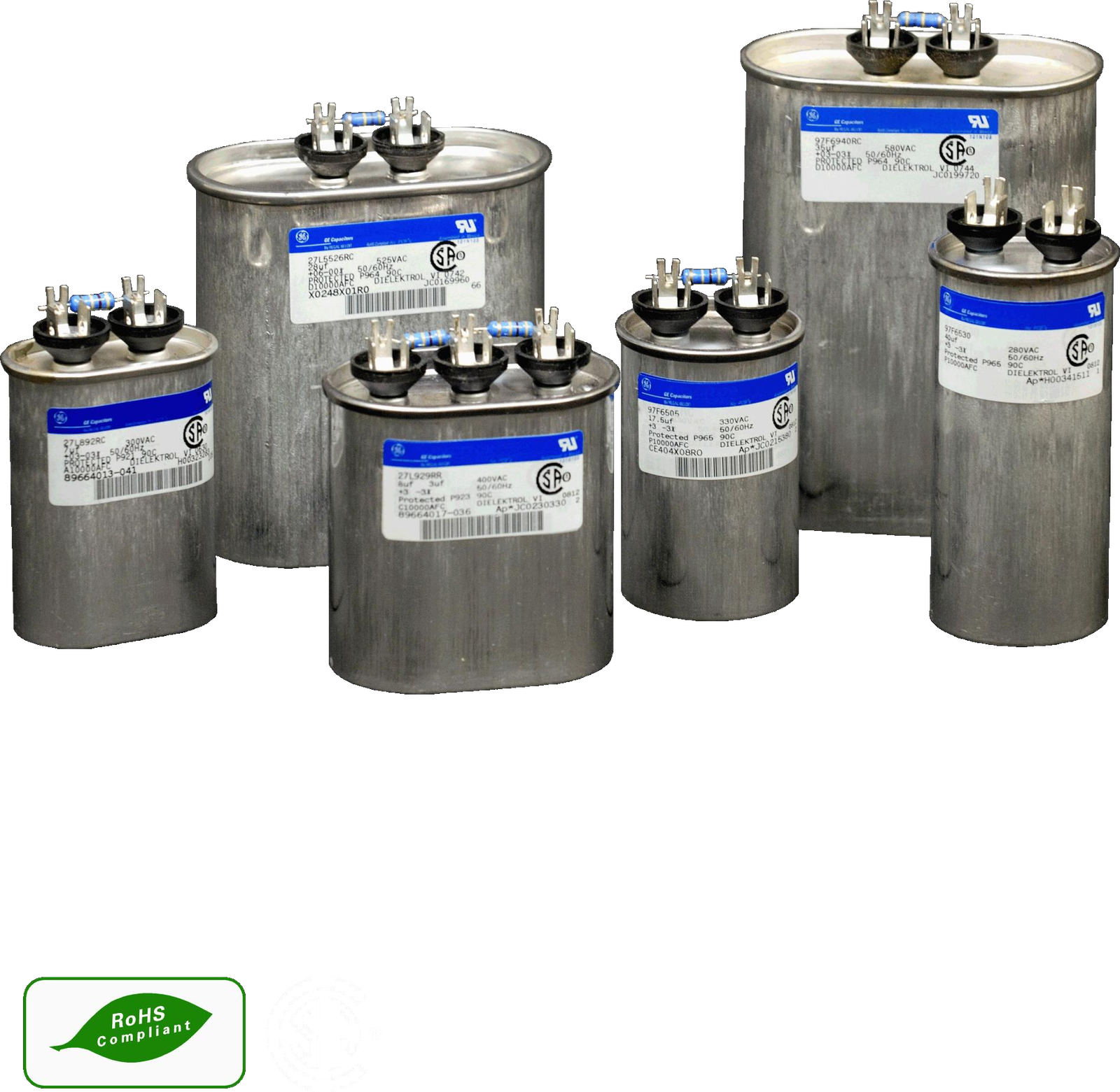 Capacitores GE para motores