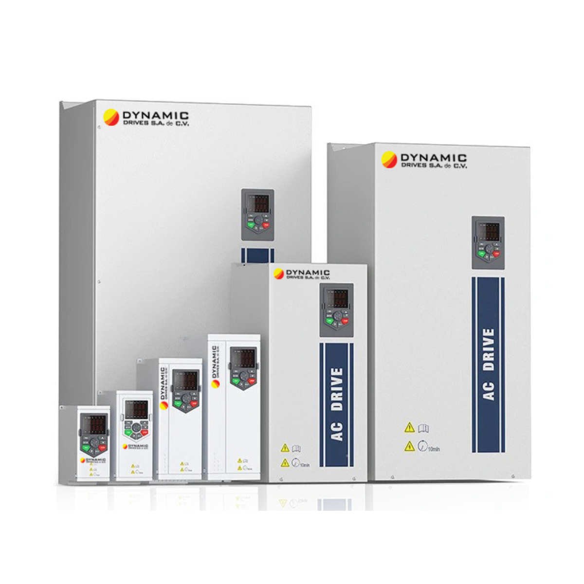 Familia de variadores de frecuencia Dynamic Drives AC Drive de diferentes capacidades